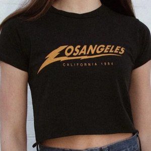 Brandy Melville LA Cropped Top